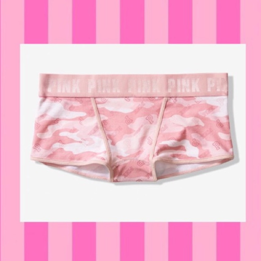 Victoria’s Secret Pink Logo Boyshort